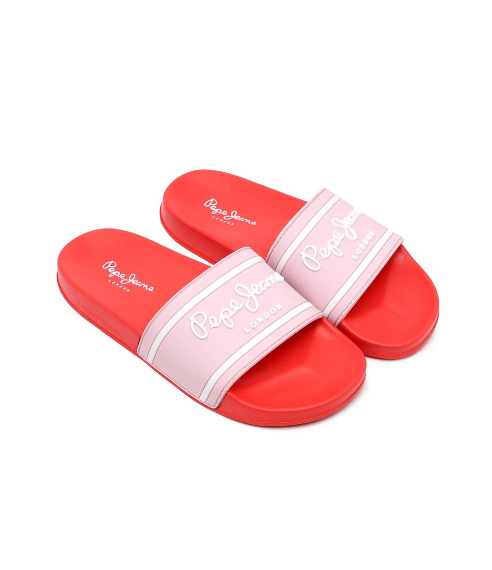 Шлепанцы Beach Pepe Jeans London - пудро-розовый(PGS70061)