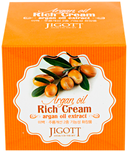 Jigott Cream Крем для лица с аргановым маслом Jigott Argan Rich Cream - 70 мл