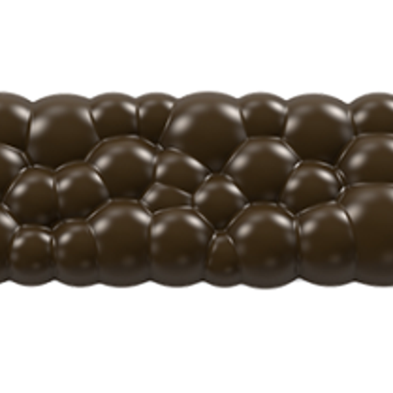 457 | Форма для шоколадных плиток &quot;Пузырьки Junior&quot; (275*135 мм)