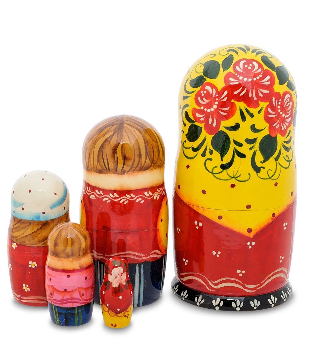 Народные промыслы МР-24/ 19 Матрешка 5м «Анастасия с цветами»