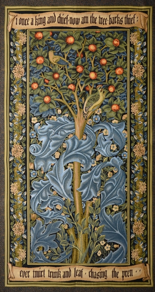 Гобеленовое панно Дятел 67х116 см