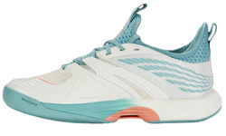 Женские теннисные кроссовки K-Swiss Speed Trac - blanc de blanc/nile blue/desert flower - White