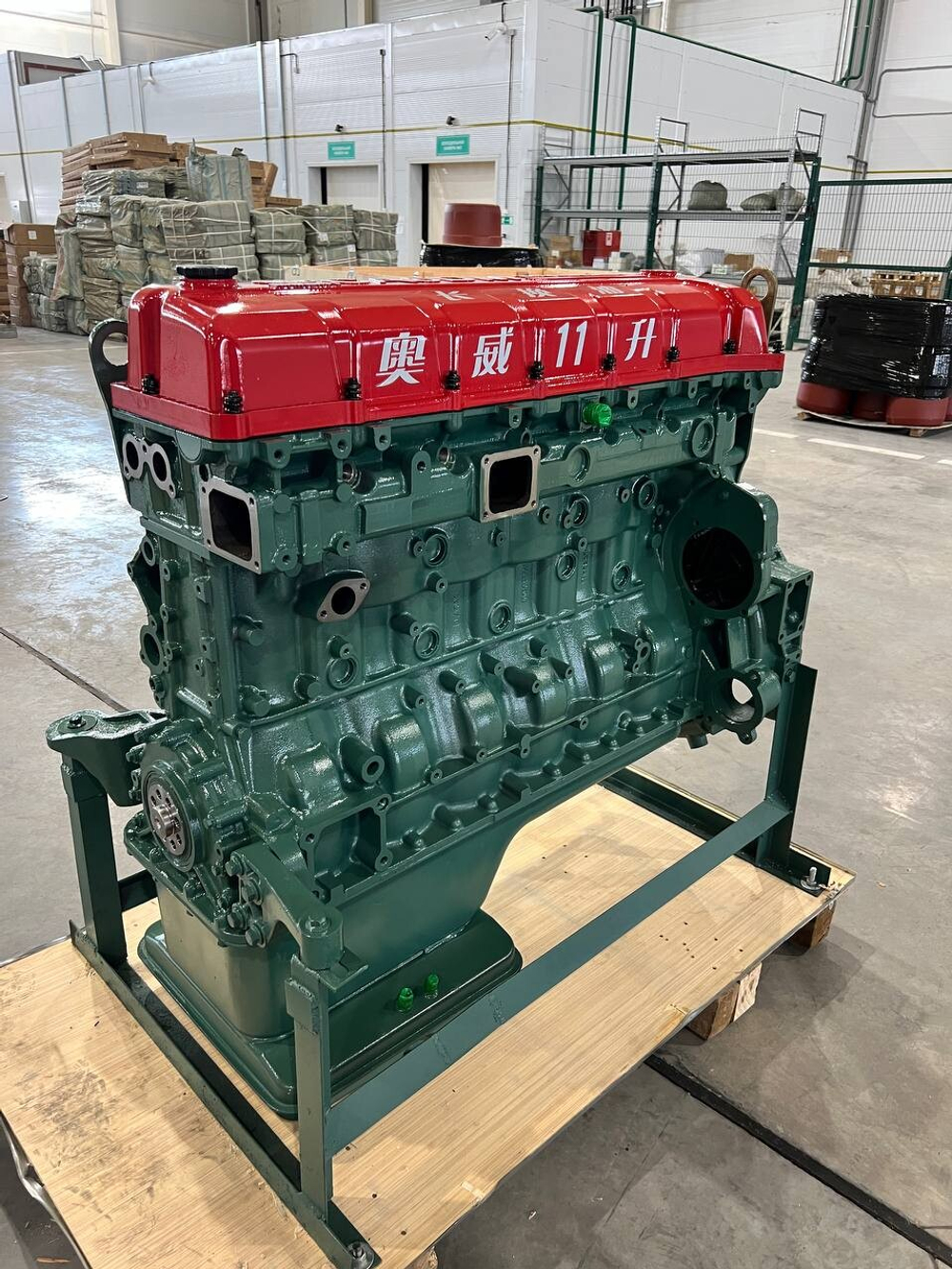 Блок цилиндров СА6DМ (в сборе)+головка 1002014-M10-0000+MM300000-PJGG