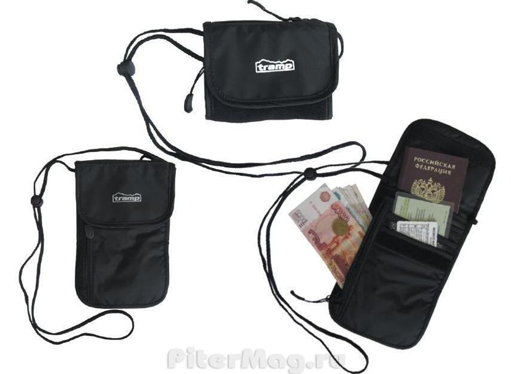 Кошелек нагрудный средний Tramp TRP-016 Кошелек нагрудный средний Tramp TRP-016