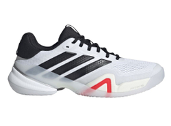 Мужские кроссовки теннисные Adidas Barricade 14 M - cloud white/core black/lucid red