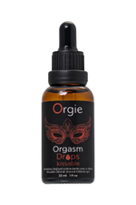 Возбуждающий съедобный гель для клитора Orgie Orgasm Drops Kissable, 30 мл