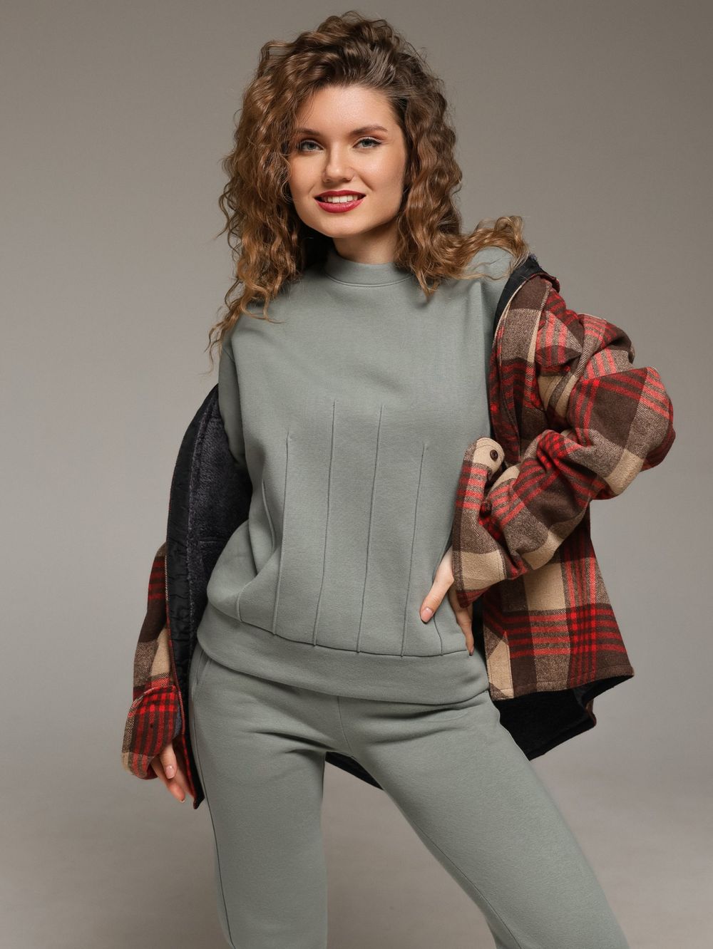 Костюм Либерти-2 Виотекс СЕРО-ЗЕЛЁНЫЙ