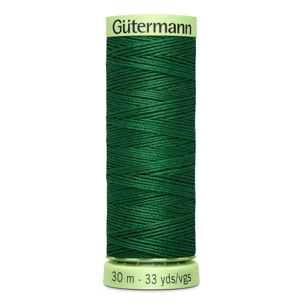 Нитки отделочные Gutermann Top Stitch 30 (30 метров), 5 кат. | 237 зеленое яблоко