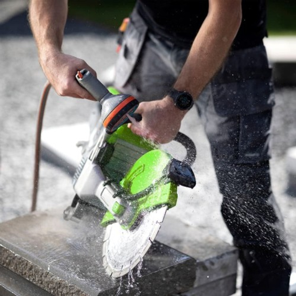 Аккумуляторный резчик GREENWORKS 82PC14, 82V, 350 мм, без АКБ и ЗУ 1501307