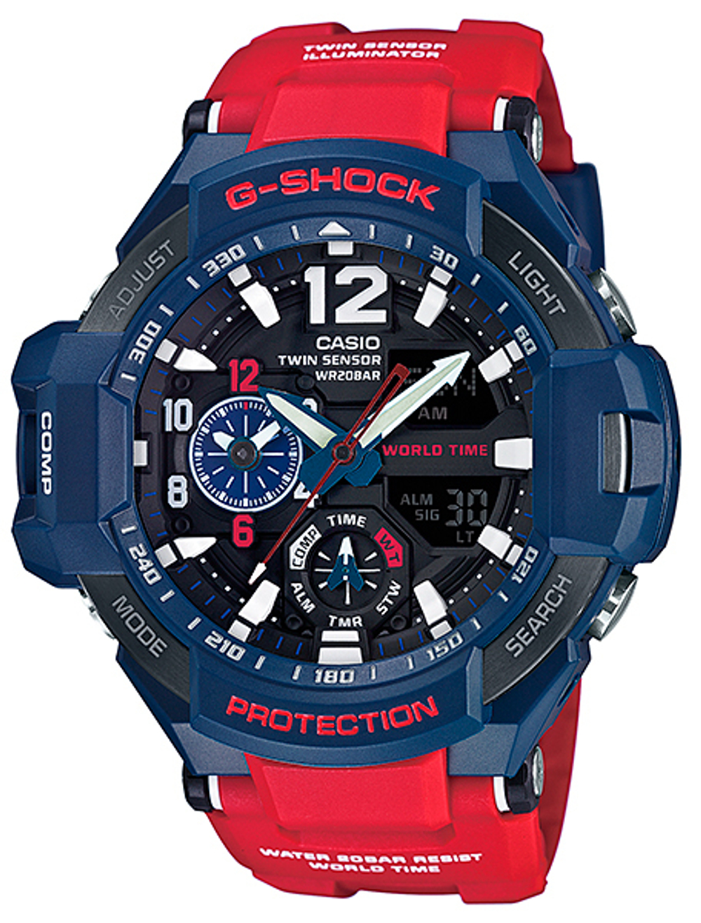 Мужские наручные часы Casio G-Shock GA-1100-2A