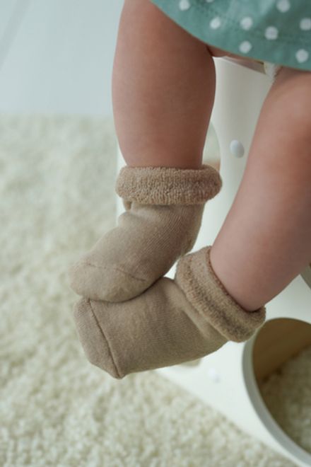 Носки махровые "Беж" 0+