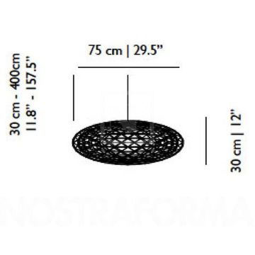 Люстра MOOOI raimond zafu D 60 CM