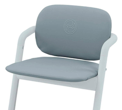 Стульчик для кормления Cybex Lemo 4 в 1 с мягкими чехлами Comfort Inlay Suede Grey/Stone Blue