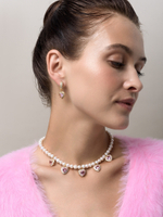 Серьги Heart Pink Dimonds