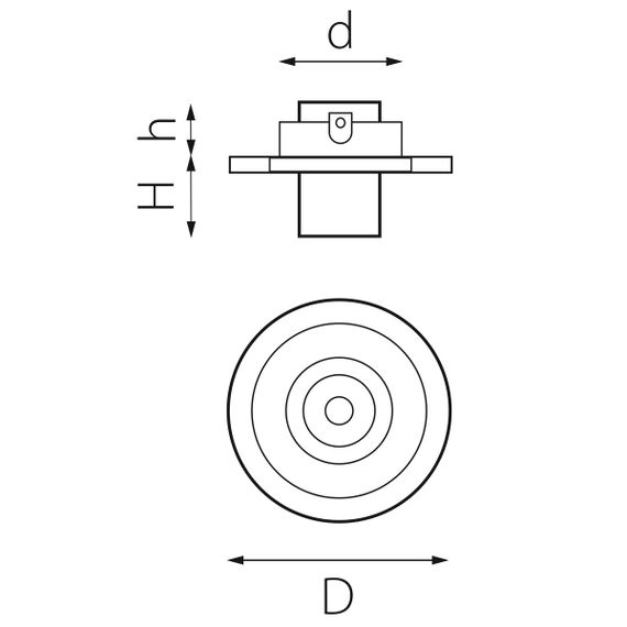 Комплект из светильника и рамки Lightstar Intero Tubo (217617+217164) i617164