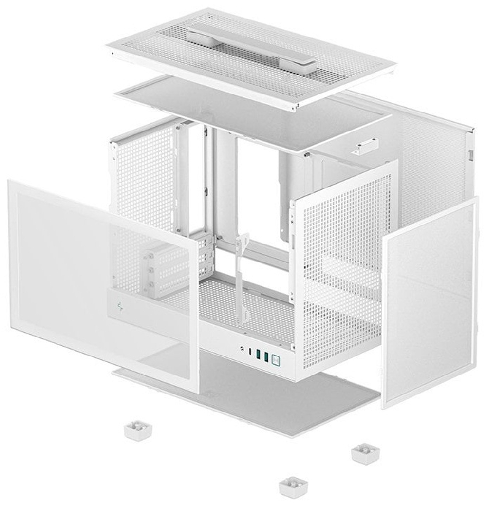 Корпус Корпус Deepcool CH160 белый