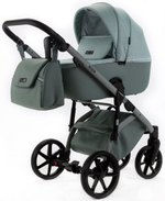 Детская коляска Adamex Nola Natura 3 в 1 N-8-MINT (МЯТА + МЯТА КОЖА)