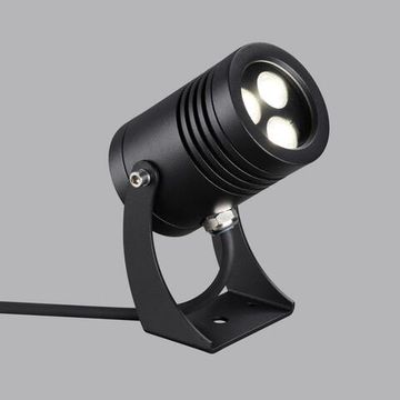 6648/6WA NATURE ODL24 725 черный/металл Фасадный поворотный светильник на 360° IP67 LED CREE 6W 4000K 30° AC85-265V STIMA
