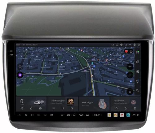 Магнитола для Mitsubishi L200, Pajero Sport 2006-2016 - Kuberg DUDU7 OL-9635 QLed+2K, Android 13, Быстрейшая, UIS7870 (DUDU7), CarPlay, SIM-слот