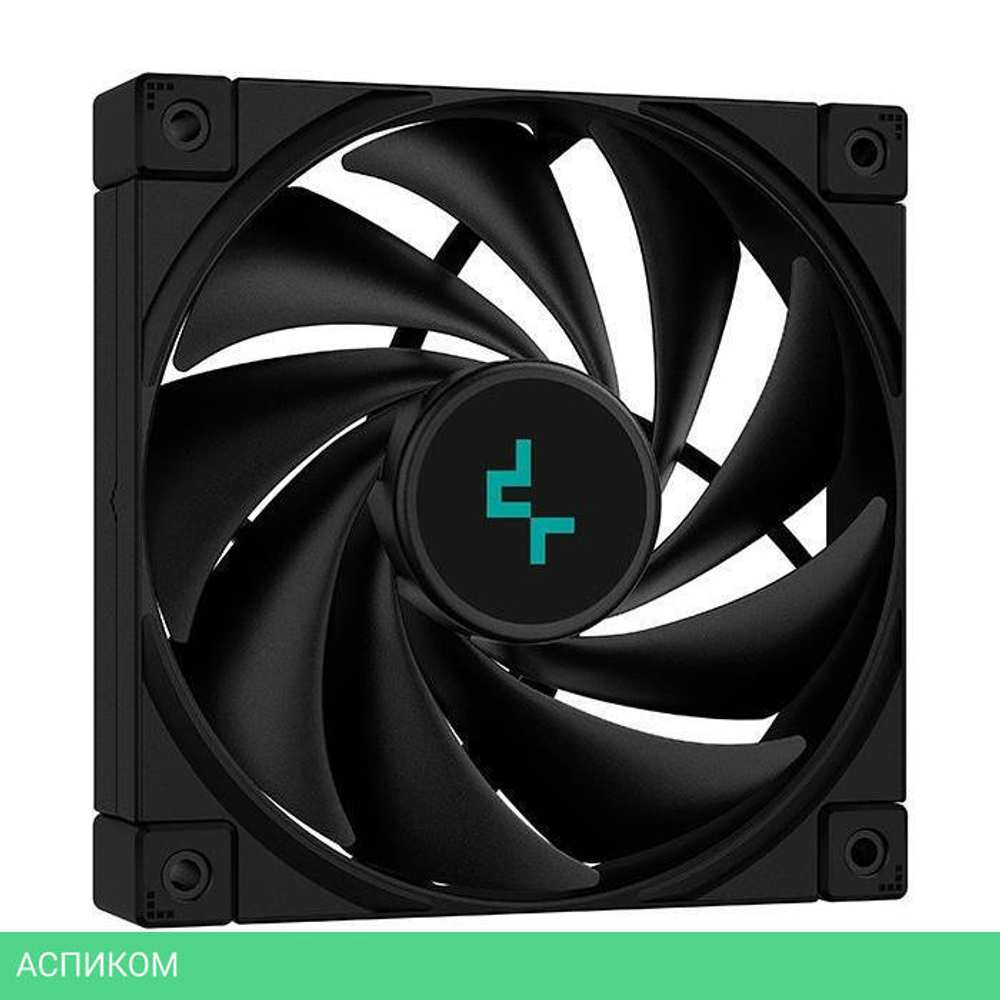 Кулер для процессора DeepCool AK500 ZERO DARK 240W черный (R-AK500-BKNNMT-G-1)