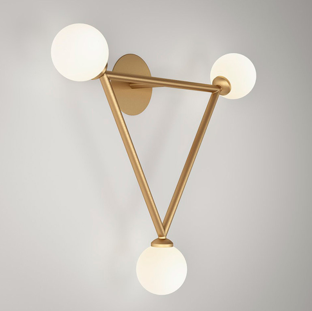 Настенный дизайнерский светильник  Triangle by Atelier Areti