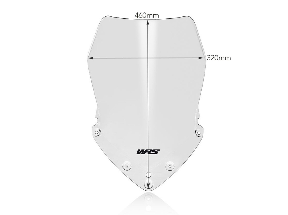 WRS Touring Ветровое стекло MV Agusta Turismo Veloce 800 (2014-2024) прозрачное MV002T – купить за 13 800 ₽ | whynotmoto