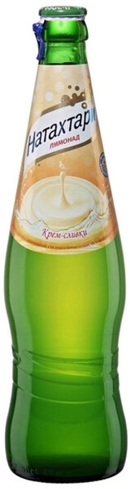 Газированный напиток Натахтари Крем-сливки / Natakhtari Lemonade Cream 0.5 - стекло