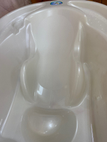 Ванна детская 2в1 "Комфорт" со сливом 95см (white pearl-белый жемчуг)