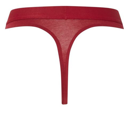 Majtki Calvin Klein Thong 1P - красный