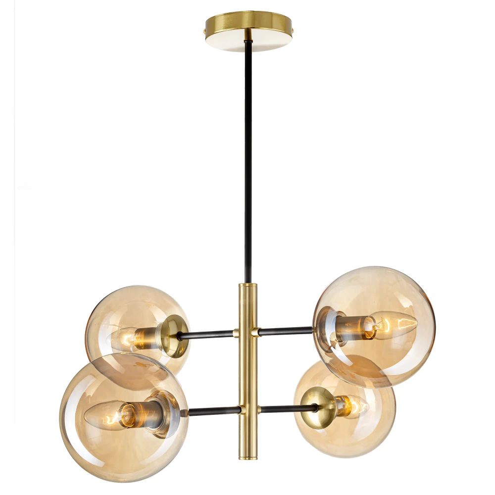 Citilux Лорен CL146243 Люстра на штанге Бронза