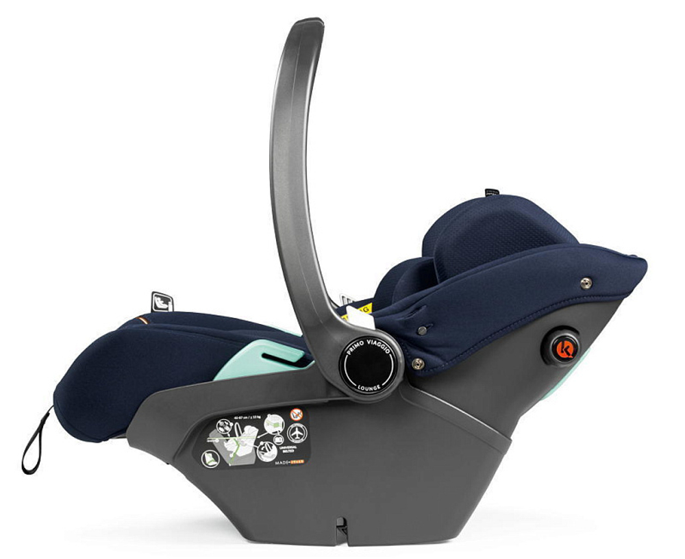 Коляска Peg Perego Veloce TC New Belvedere Lounge 3 в 1 Blue Shine