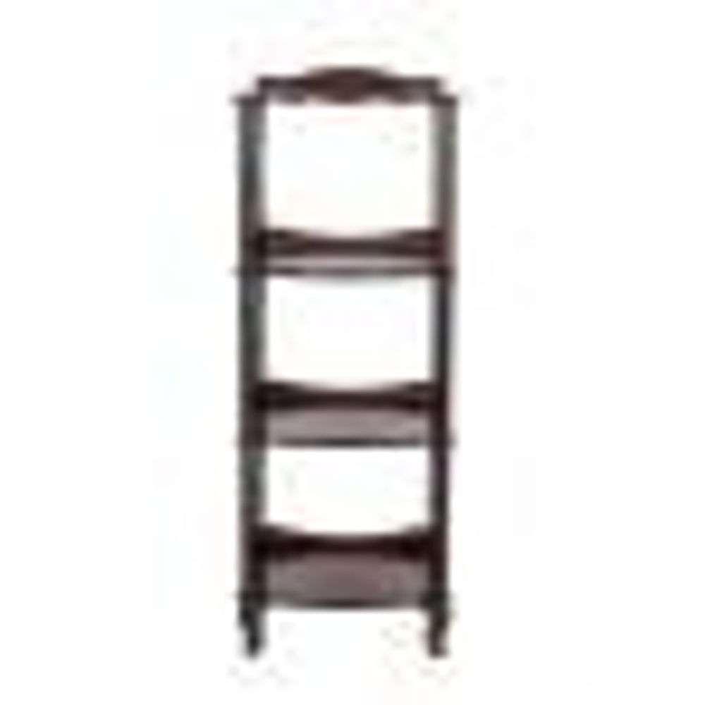 Этажерка-стеллаж "Джульетта"-3 (орех)