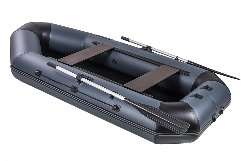 Броня-260 M графит-черный (лодка ПВХ с усилением)