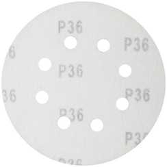 Круги шлифовальные 5 шт., 125 мм, Р36, 8 отверстий FIT IT 39661