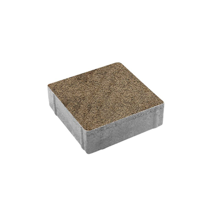 Тротуарная плитка КВАДРАТ 200х200 мм - Листопад гранит Старый замок