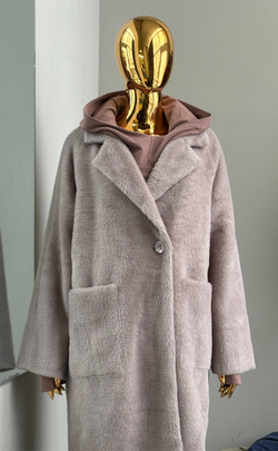 Пальто на подкладке /дымка /весна-осень