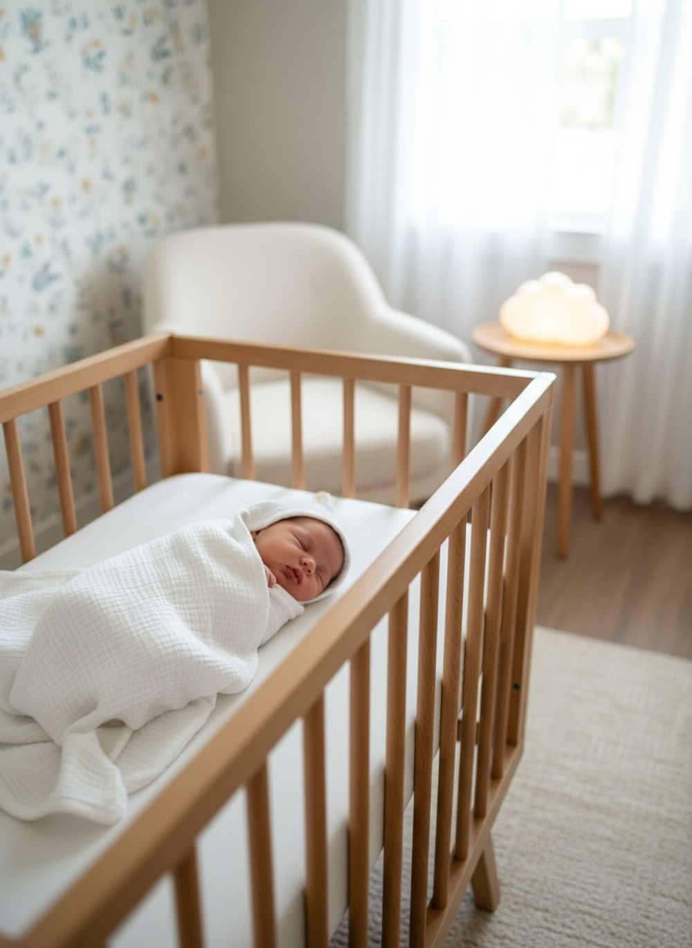 Полотенце-уголок муслиновый "Белый"