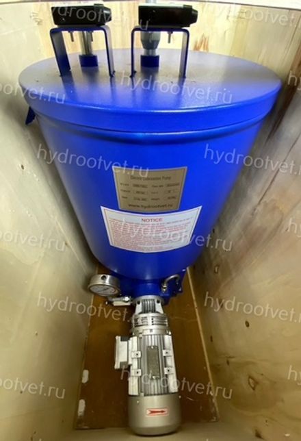 DRB8-P365Z - Станция смазки для двухлинейных систем, электропривод, рабочее давление до 400 бар, подача 365 мл/мин, мощность двигателя 1,5 кВт, объем бака 60 литров; тип станции - Одиночная станция