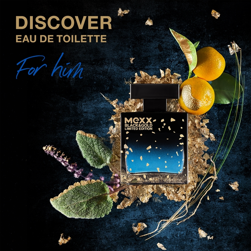 Mexx Black & Gold Limited Edition туалетная вода для мужчин