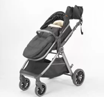 Коляска Luxmom V8 3в1 (серая)