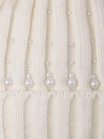 Шапка для девочки зимняя вязаная и шарф