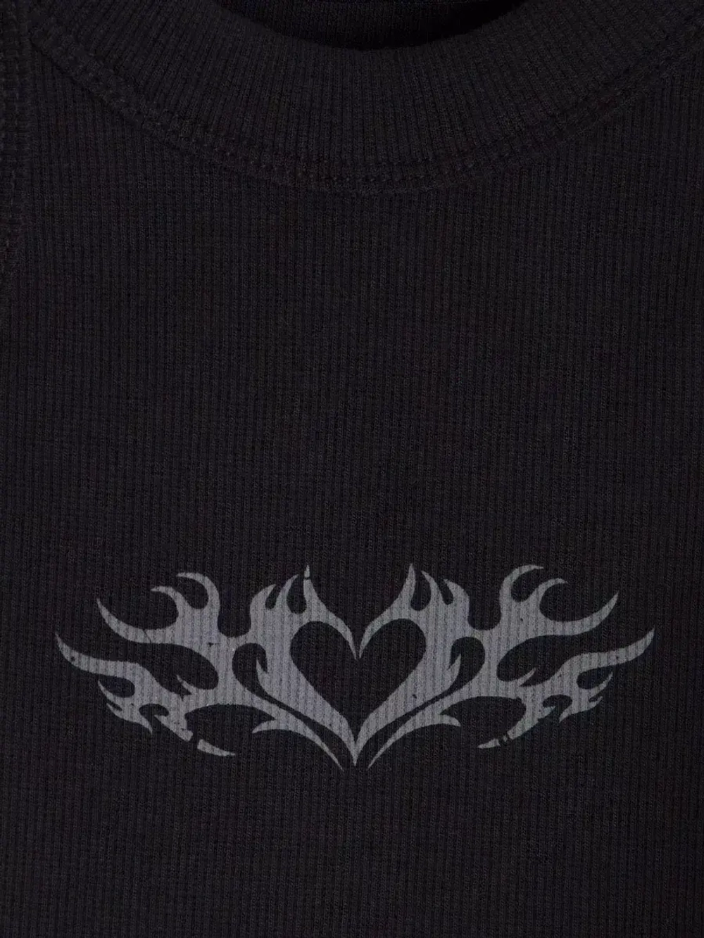 Летний кроп топ трикотажный детский