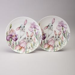 НАБОР ТАРЕЛОК ОБЕДЕННЫХ LEFARD "IRISES" 2 ШТ. 25,5*2,5 СМ (КОР=12НАБ.)