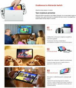Игровая приставка Nintendo Switch OLED 64 ГБ, без игр, белый