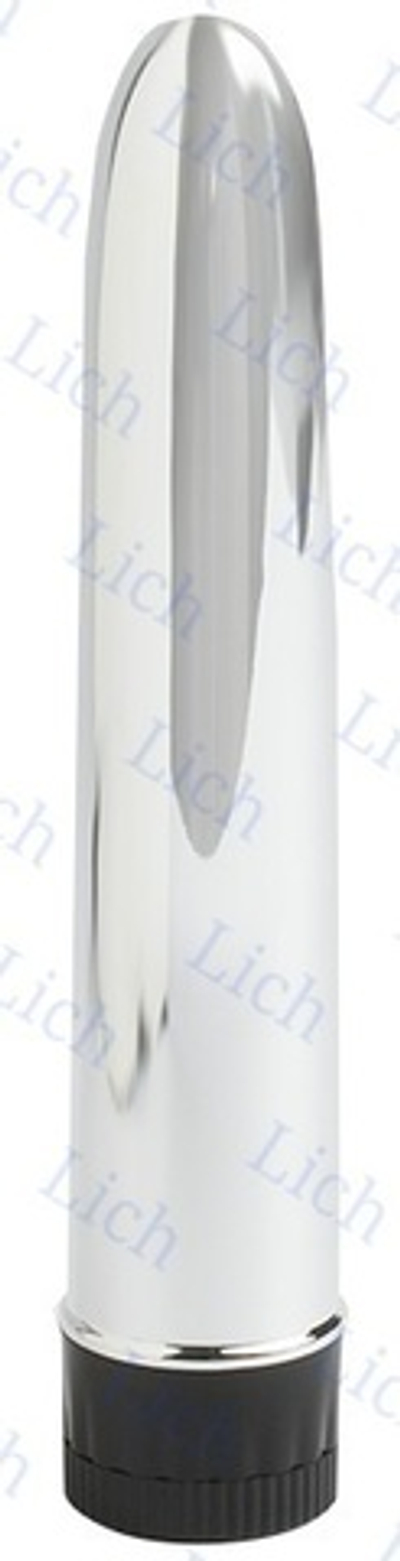 Серебряный вибратор 7,5in