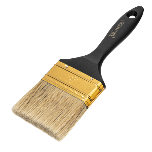 MTX Кисть плоская "Профи" 3" 75мм натуральная щетина пластмассовая ручка