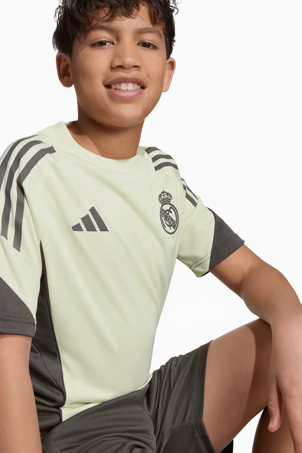 Футболка adidas Real Madrid 25/26 Competition Training Junior - желтый