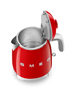 Чайник мини 0.8л Smeg Стиль 50-х годов красный