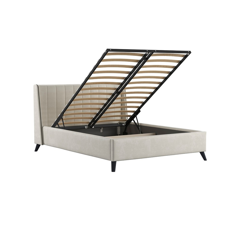 Кровать Мелисса 180 бежевая