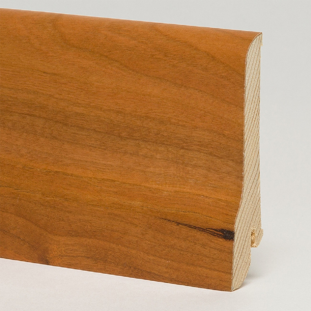 Плинтус напольный шпонированный Pedross Вишня 80х20х2500